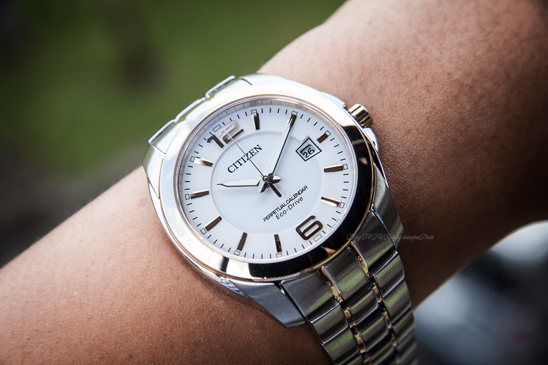 Review đồng hồ Citizen nam BL1248-57A dây kim loại, lịch vạn niên PERPETUAL. - BL1248-57A