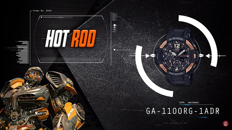 GA-1100RG-1ADR 5 chiếc đồng hồ G-Shock Transformers 1 gây bão cư dân mạng