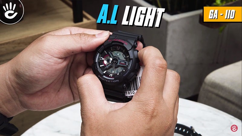 Cách Bật Chức Năng Auto Light Cho Tất Cả Dòng Đồng Hồ G-Shock - GA110