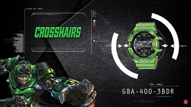 GBA-400-3ADR 5 chiếc đồng hồ G-Shock Transformers 1 gây bão cư dân mạng