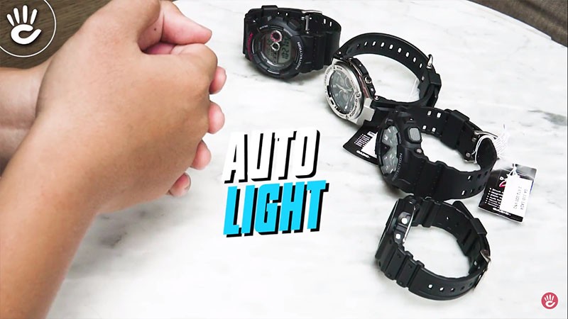 Cách Bật Chức Năng Auto Light Cho Tất Cả Dòng Đồng Hồ G-Shock 