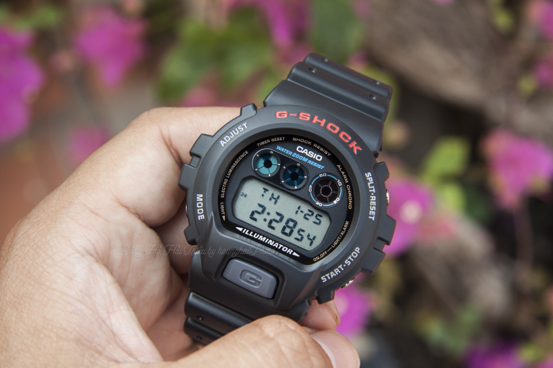 Đồng hồ nam G-Shock DW-6900-1VDR tính năng đa dụng hỗ trợ cho bộ đếm giờ - DW-6900-1VDR