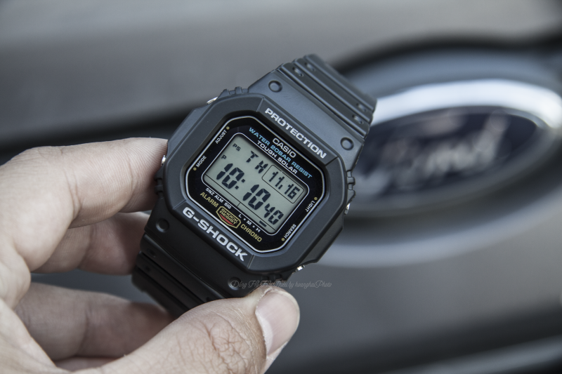 Hướng Dẫn Sử Dụng Đồng Hồ Casio G-Shock G-5600E-1DR Cơ Bản