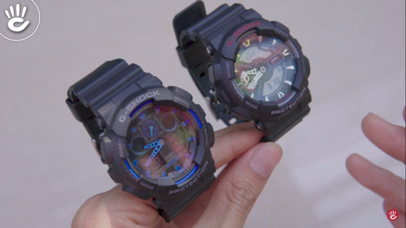 So sánh đồng hồ G-Shock GA-100 Và G-Shock GA-110 | Ai hơn ai?