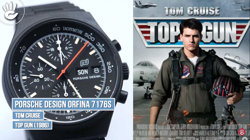Tom Cruise đã đeo trong bộ phim Top Gun chiếc Porsche Design Orfina 7176s cực ngầu