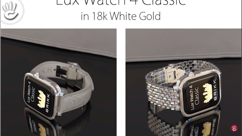 Phiên bản Lux Watch 4 Classic dát vàng 18K