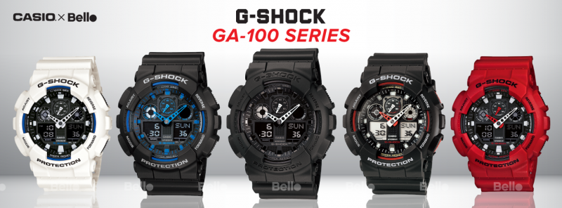 hướng dẫn chỉnh đồng hồ G-Shock GA-100