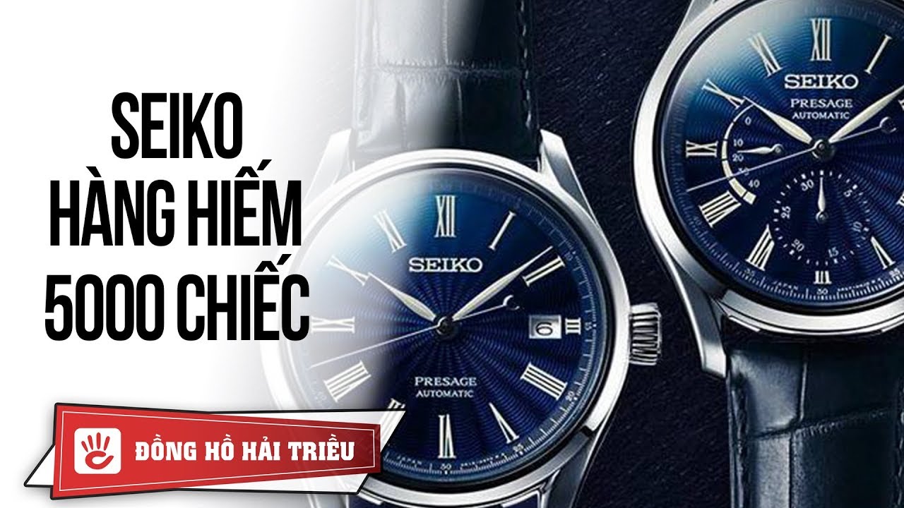 Review Đồng Hồ Nam Seiko Presage Limited - Chỉ 2500 Chiếc