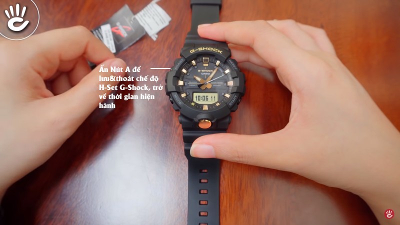 Hướng dẫn cách chỉnh giờ cho tất cả đồng hồ G-Shock kim