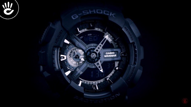 G-Shock GA-110-1BDR hình 3