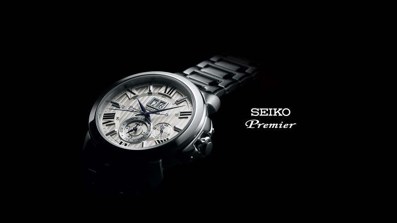 Đồng hồ Seiko Premier thiết kế chuẩn châu u, bộ máy Kinetic - Hình 1