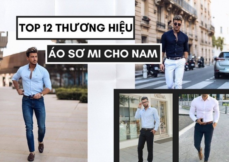 Tổng hợp các thương hiệu áo sơ mi nam cao cấp tại Việt Nam