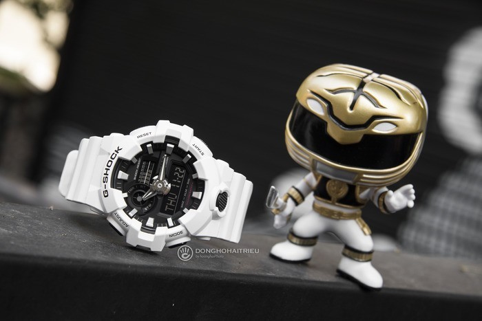 Hiện đại và trang nhã với tone trắng từ đồng hồ G-Shock GA-700-7ADR - Ảnh: 1