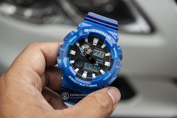Đồng hồ G-Shock GAX-100MSA-2ADR giá rẻ, thay pin miễn phí - Ảnh: 2