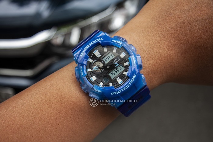 Đồng hồ G-Shock GAX-100MSA-2ADR giá rẻ, thay pin miễn phí - Ảnh: 5