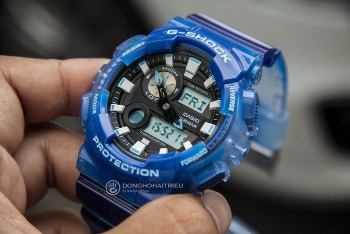 Đồng hồ G-Shock GAX-100MSA-2ADR giá rẻ, thay pin miễn phí - Ảnh: 4