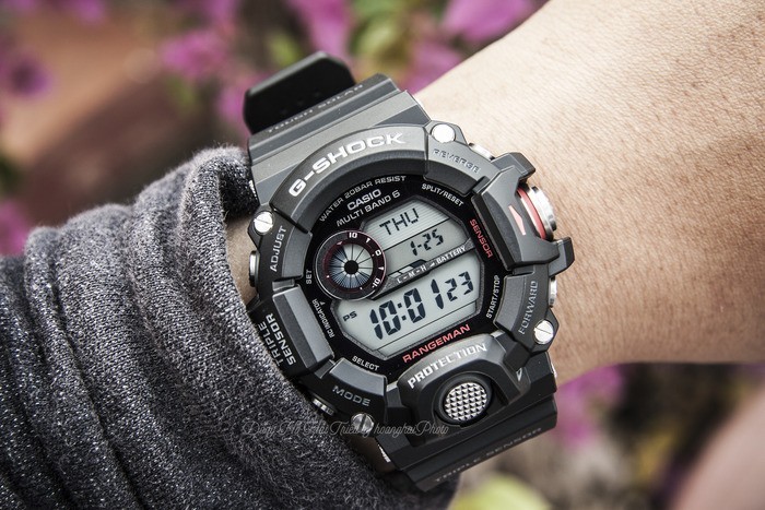 G-Shock GW-9400-1DR Chiếc đồng hồ sử dụng năng lượng ánh sáng - Ảnh: 1
