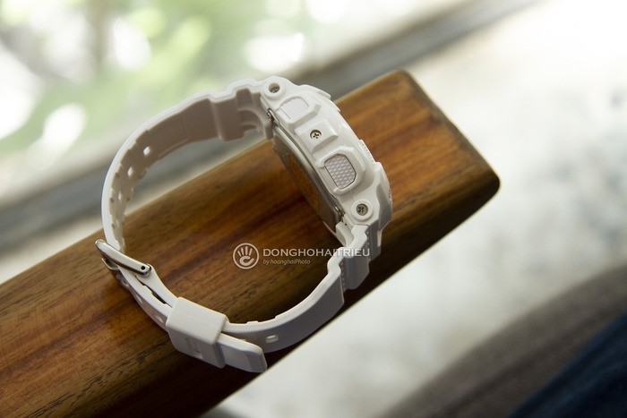Review đồng hồ Baby-G BA-110-7A3DR phiên bản dây vỏ nhựa trắng - Ảnh: 4