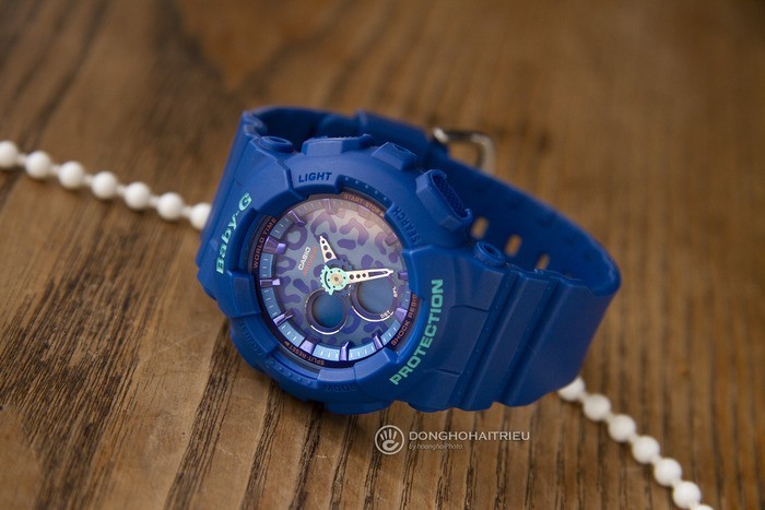 Review đồng hồ Baby-G BA-120LP-2ADR màu xanh nổi bật - ảnh: 1