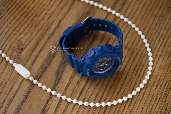 Review đồng hồ Baby-G BA-120LP-2ADR màu xanh nổi bật - ảnh: 4