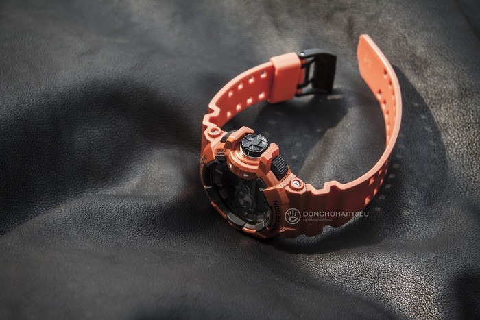 Đồng hồ G-Shock GBA-400-4BDR Ánh tím len lỏi giữa sắc cam nổi bật - Ảnh: 5