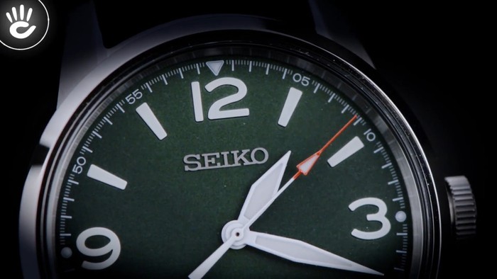 Đồng hồ Seiko SRPB65J1 Đầy thời trang nhờ có mặt số màu xanh lạ mắt - Ảnh 2