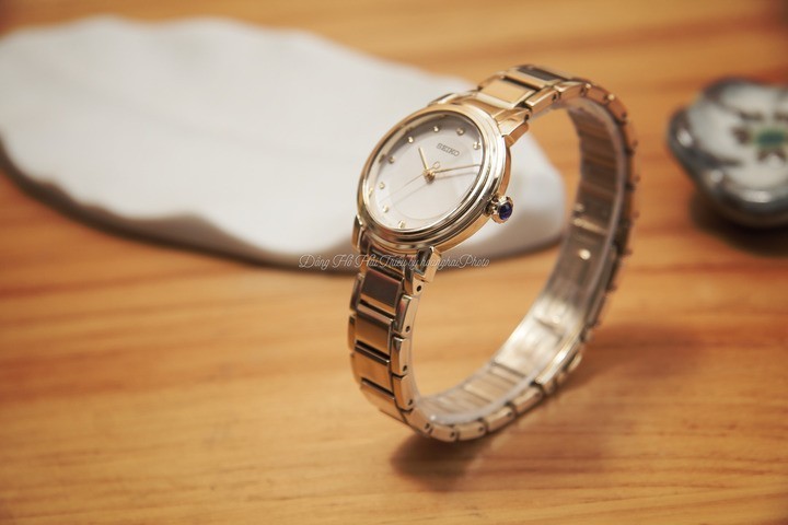 Đồng hồ Seiko SRZ482P1 Thiết kế thanh mãnh đính đá sang trọng - Ảnh: 3