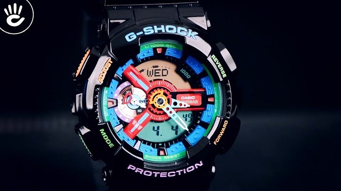 Đồng hồ G-Shock GA-110MC-1ADR giá rẻ, thay pin miễn phí - Ảnh 2