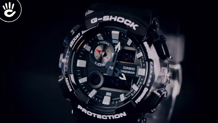 G-Shock GAX-100MSB-1ADR Sở hữu thiết kế dầy năng động và nam tính - Ảnh 2