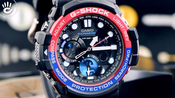 Đồng hồ điện tử G-Shock GN-1000-1ADR Năng động với tone màu nổi bật - Ảnh: 2