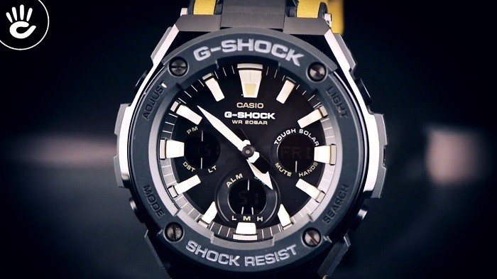 Đồng hồ G-Shock GST-S120L-1BDR bộ máy năng lượng ánh sáng - Ảnh 2