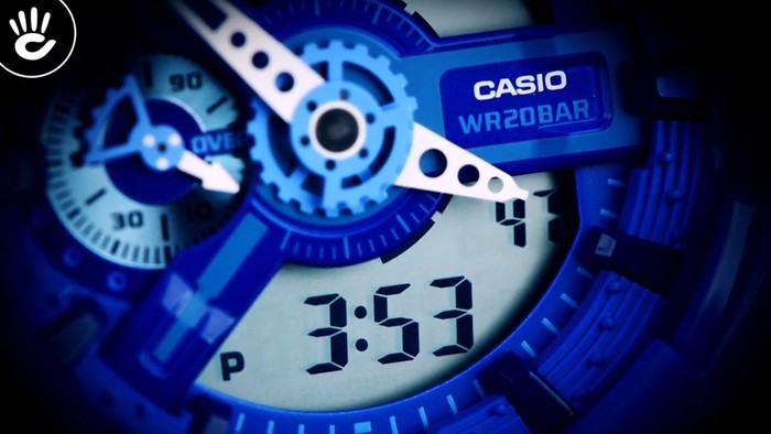 Đồng hồ thể thao mang sắc xanh siêu bền từ G-Shock GA-110BC-2ADR - Ảnh 2