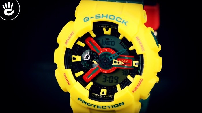 G-Shock GA-110RF-9ADR Từ sắc màu trẻ trung đến khả năng chống sốc - Ảnh: 2