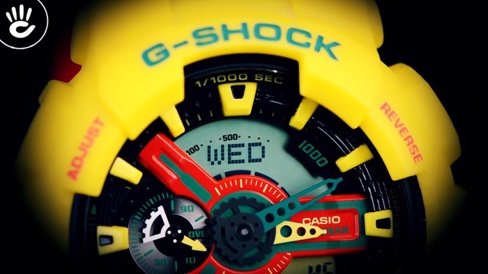 G-Shock GA-110RF-9ADR Từ sắc màu trẻ trung đến khả năng chống sốc - Ảnh: 4