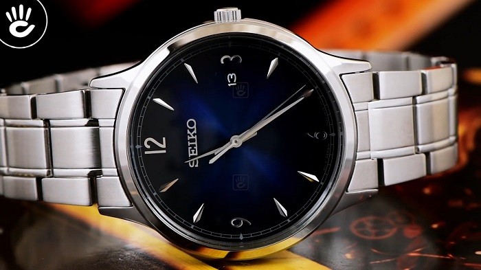 Review đồng hồ Seiko SGEH89P1 mặt số size 40mm tone xanh-ảnh 1