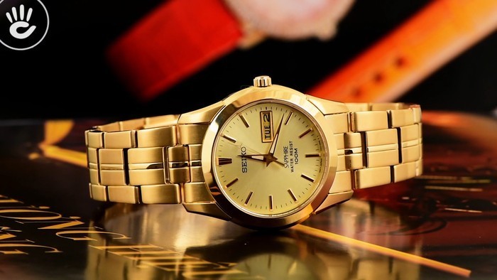 Review đồng hồ Seiko SGGA62P1 mạ vàng sang trọng - Ảnh 1