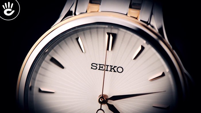 Nhẹ nhàng và giản dị với tone vàng hồng từ đồng hồ Seiko SRZ492P1 - Ảnh: 4