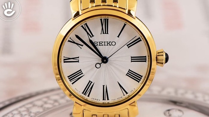 Review đồng hồ Seiko SRZ498P1 phiên bản mạ vàng sang trọng - Ảnh 2