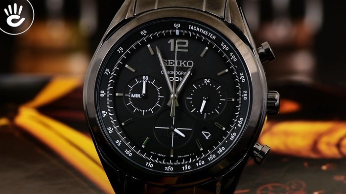 Review đồng hồ Seiko SSB093P1 mặt số 6 kim, chức năng Chronograph - Ảnh 2