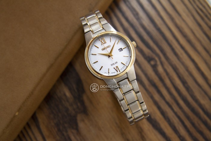 Review đồng hồ Seiko SUT230P1 kim chỉ và vạch số thanh mãnh mạ vàng - Ảnh 2