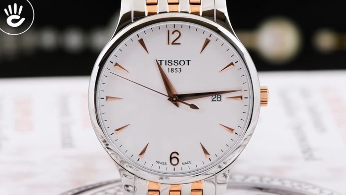 Review đồng hồ 3 kim Tissot T063.610.22.037.01 giản dị, tinh tế - Ảnh 2