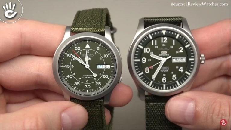 Đồng hồ Seiko cổ dòng đồng hồ quân đội Army đáp ứng nhiều tiêu chuẩn cao