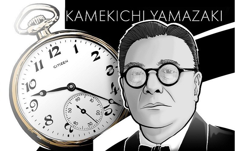 Kamekichi Yamazaki nhà sản xuất đồng hồ châu á thương hiệu Citizen
