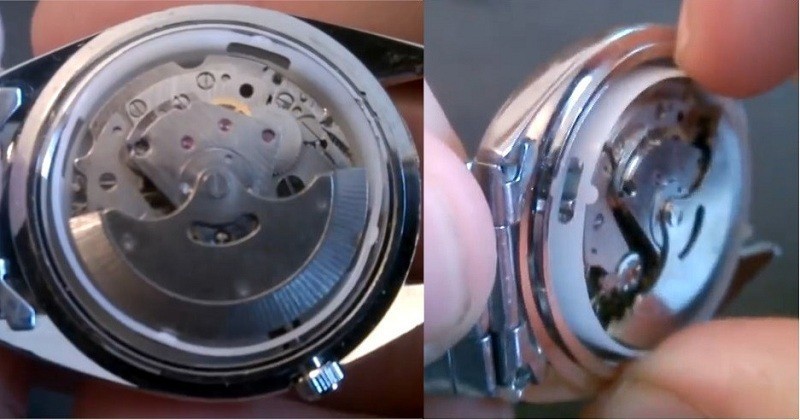 Kiểm tra đồng hồ Orient chính hãng dựa trên bộ máy đồng hồ