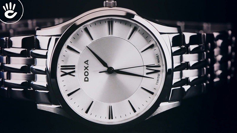 Đồng hồ Doxa D201SSV giá rẻ, thay pin miễn phí trọn đời-ảnh 1