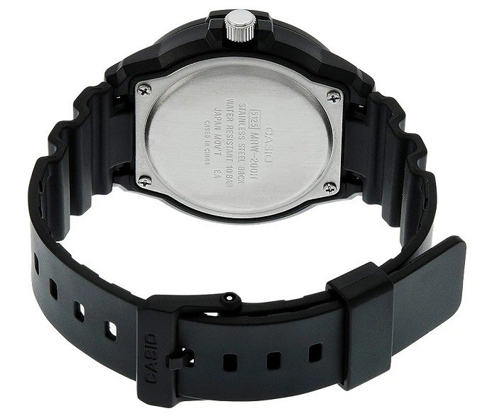 Review đồng hồ G-Shock MRW-200H-1B2VDF cọc số trắng dày dặn - Ảnh 3