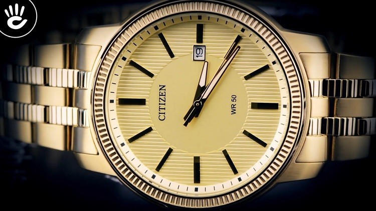 Đồng hồ Citizen BI1083-57P Khối kim loại mạ vàng sang trọng - ảnh 4