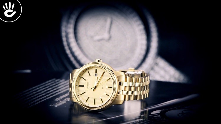 Đồng hồ Citizen BI1083-57P Khối kim loại mạ vàng sang trọng - ảnh 3