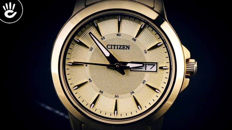 Đồng hồ Citizen EQ0603-59P: Bộ kim phủ dạ quang nổi bật-2