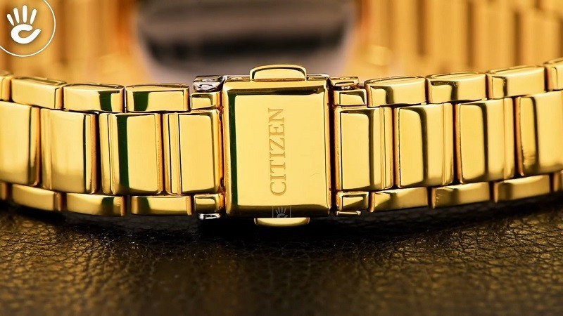 Đồng hồ Citizen EU6012-58E: Khối kim loại mạ vàng sang trọng-3